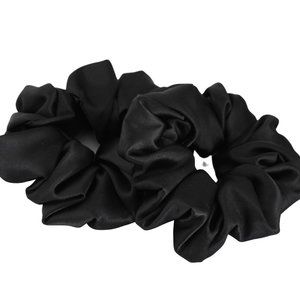 XL Satin Boutique Scrunchie - Midnight